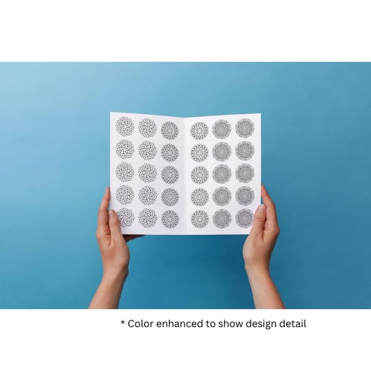 WindowAlert Performance Series Modern Dots Anti-Collision Decal 4 Pack - UV-Reflective Window Decal to Protect Wild Birds from Glass Collisions - Made in the USA - color: Modern Dots, size: 4-Pack
