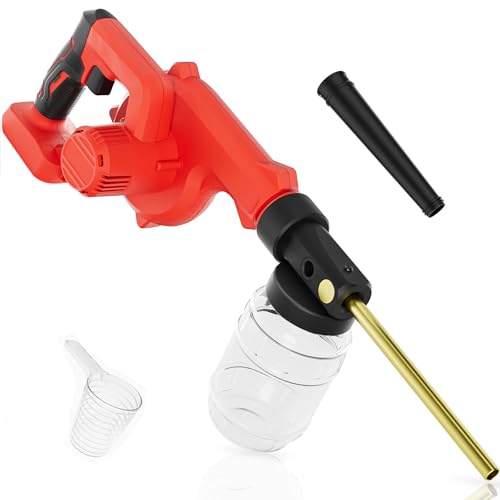Electric Diatomaceous Earth Duster Compatible for Milwaukee 18V Battery - color: Black&blue