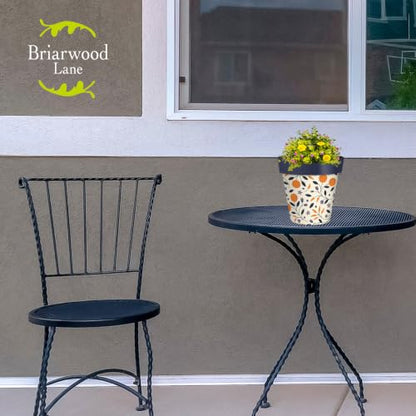 Briarwood Lane Everyday Planter 8.5" x 8.5" x 8.5" Citrus and Vines Small Planter - color: Citrus Vine, size: Small