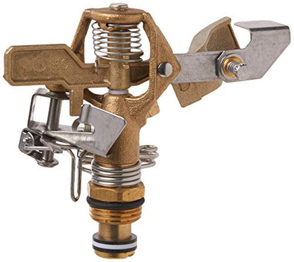 5-Pack Orbit 1/2" BRS Sprinkler Head, Connection, Silver and Gold - size: 5-Pack 1/2" Connection