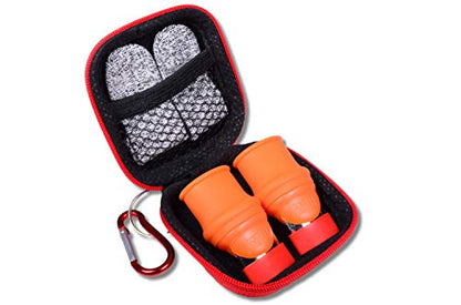 Garden Silicone Thumb Knife, Finger Knife-Plants Picking Trim Tools(L) - size: Large