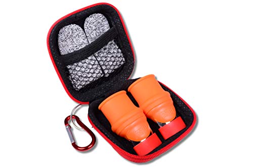 Garden Silicone Thumb Knife, Finger Knife-Plants Picking Trim Tools(L) - size: Large