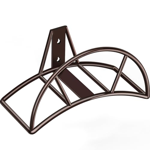 TomCare Garden Hose Holder Wall Mount, 150FT Capacity Water Hose Hanger - color: Bronze, size: Standard