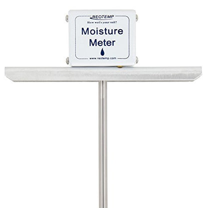Reotemp 24 Inch Garden and Compost Moisture Meter, Garden Tool Ideal for Soil, Plant, Farm and Lawn Moisture Testing - size: 24 Inch Stem