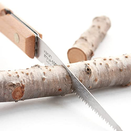 KAKURI Mini Folding Pruning Saw 4", Small Japanese Pocket Hand Saw - style: Branch Pruning