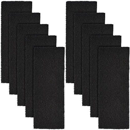 10 Pack Litter Box Carbon Filters Spare Activated Charcoal Filter for Nature's Miracle Cat Litter Box