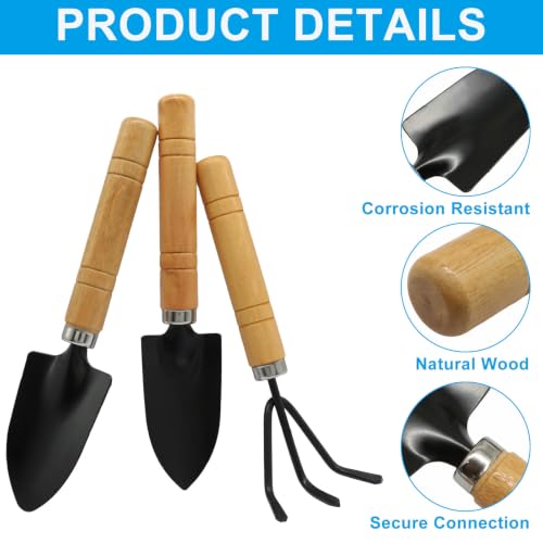 6 Pcs Small Garden Tool Set, Iron - color: 6 pcs