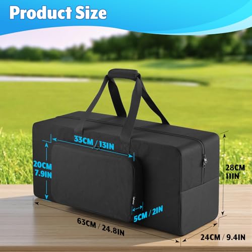 Cordless Leaf Blower Storage Bag Electric Leaf Blower Carry Bag Powered Handheld Blowers Carrying Case Heavy Duty Storage Tote for Cordless Blowers, Case Only