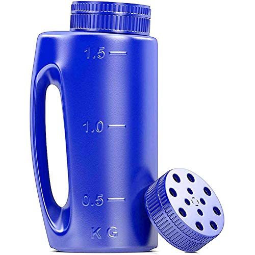 HEEPDD Grass Seed Spreader Handheld 2l Capacity,13 * 9 * 28cm