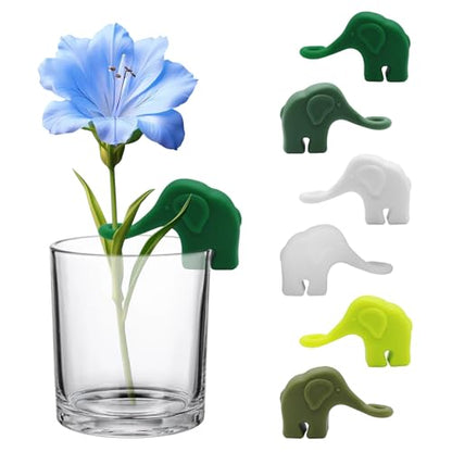 6PCS Plant Propagation Buddy, Cute Plant Cutting Holder Plant Support Bud, Indoor Garden Pole Sticks Support Stakes, Plant Cutting Holder Plant Supports for Buds, Stems, Shoots and Cuttings