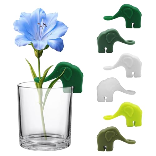 6PCS Plant Propagation Buddy, Cute Plant Cutting Holder Plant Support Bud, Indoor Garden Pole Sticks Support Stakes, Plant Cutting Holder Plant Supports for Buds, Stems, Shoots and Cuttings