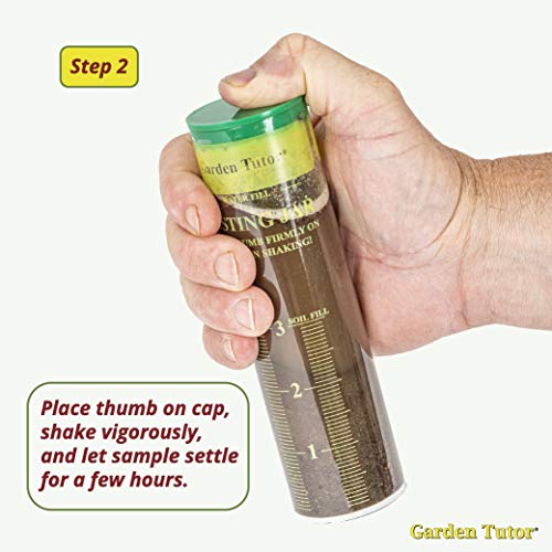 Garden Tutor Soil pH and Soil Texture Test kit Bundle
