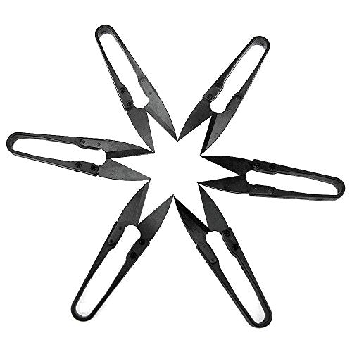 HFS(R) Bonsai Scissors Trimmers Pruner Pruning for Bud and Leaves Trimming Scissors for Plants, Flowers 6 PCS