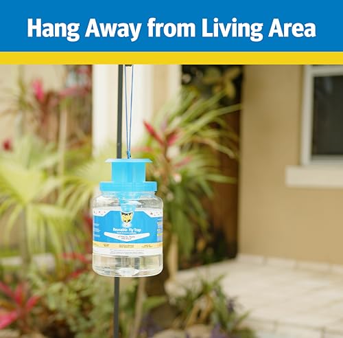 Raid Reusable Fly Jar Trap with Lure