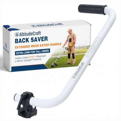 21.8" Weed Eater Handle Extension for Tall Users 6'2"+ - size: Extended Trimmer Handle (1-Pack)