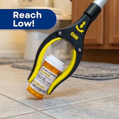RMS 2-Pack 21 Inch Grabber Reacher with Rotating Jaw - size: 21 Inch (Pack of 2)