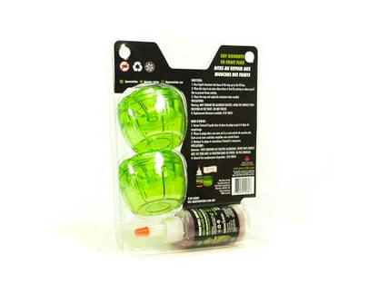 REENSTRIKE 2-Pack Fruit Fly Traps for Indoors use. 120 Days Solution – Gnat Trap and Effective Fruit Fly Trap – Easy to Use – Best for Kitchen – Dining Areas - Reusable