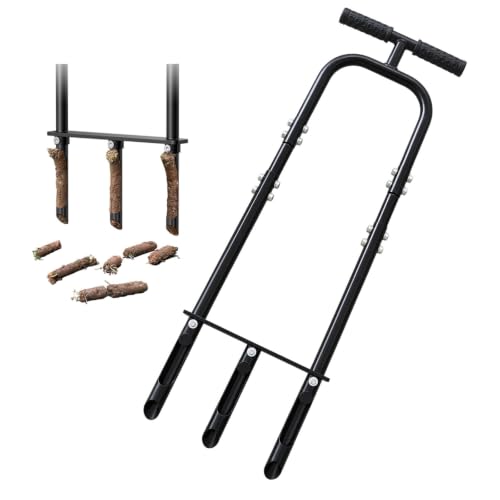 Core Aerator Lawn Tool,Manual Aerator for Lawn,for Clay Soil - size: 40 inch