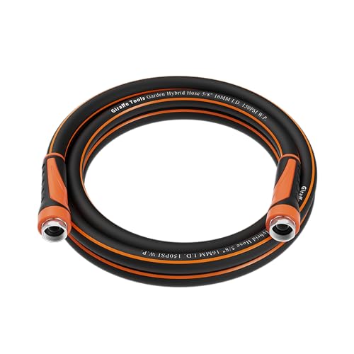 Giraffe Tools Garden Hose 5/8", 10ft Short Leader Hose - size: 10FT Female to Female