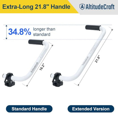 21.8" Weed Eater Handle Extension for Tall Users 6'2"+ - size: Extended Trimmer Handle (1-Pack)