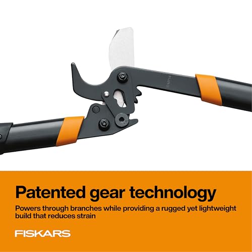 Fiskars 18” PowerGear2 Garden Bypass Loppers, 1.5" Capacity Tree Trimmer - style: 18 in