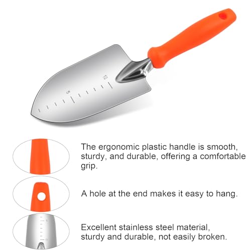 Weed Puller Tool, 5 Piece Stainless Steel Heavy Duty Weeding Tool, Weed Puller, Crack Weeder Tool, Weed Remover Tool with Ergonomic Plastic Handle, Gardening Gifts for Women - style: 5 Pieces