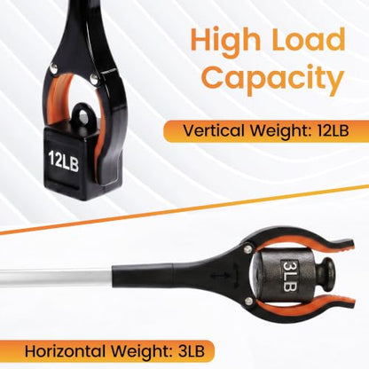 Upgrade Grabber Reacher Tool, Orange, 32" - color: Orange