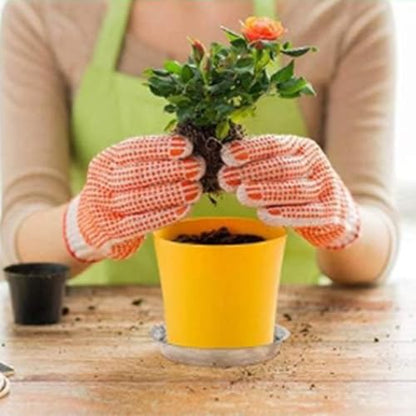 6 Pcs Plant Saucer, 10 Inch Plastic Plant Trays Flower Pot Saucers, Clear Plant Saucer Drip Trays for Indoor & Outdoor Plants, Round