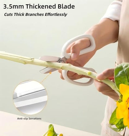Garden Scissors Flower Shears for Plants, Pruning and Trimming