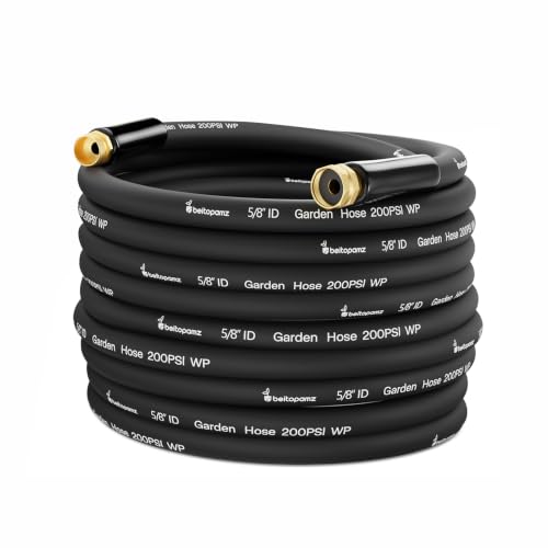 200 ft Garden Hose, Lightweight Flexible and Durable, Leak-Free Connections - size: 200ft Male to Female