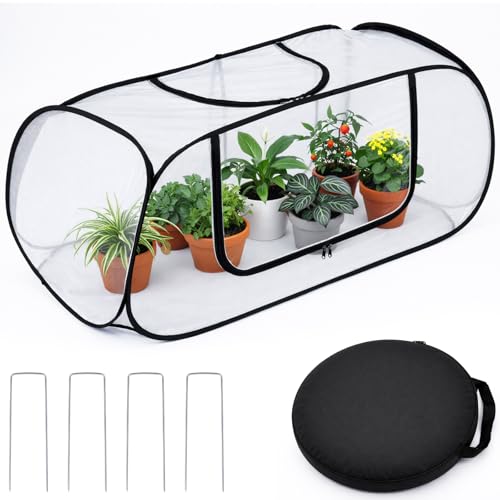 Garden Netting Raised Beds Cover Pop Up Garden Plant Cover with Storage Bag