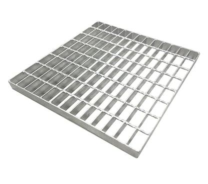 16in B125 Galvanized Steel Drain Grate(15.55x15.55 in) - color: Silver-1 Pack, size: 16x16 inch