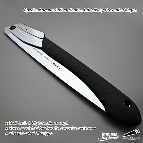 TONMA 14" Professional Folding Hand Saw Made in Korea, 360mm Large Teeth - size: 14 inches (360mm)