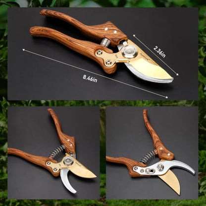 Garden Shears Handheld PruningShears for Heavy DutyErgonomic GardeningTools - style: Modern Garden Scissors