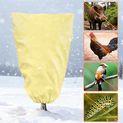 5 Pcs Plant Covers Freeze Protection 23.62 x 31.49 inch