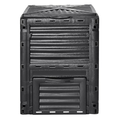 VEVOR Garden Compost Bin 80 Gal, BPA Free Composter, Large Capacity Outdoor Composting Bin with Top Lid and Bottom Door, Easy Assembling, Lightweight, Fast Creation of Fertile Soil - style: 80 Gallon