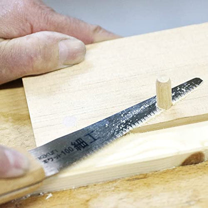 KAKURI Mini Folding Flush Cut Saw 4", Small Japanese Pocket Hand Saw - style: Woodworking (Flush Cut)
