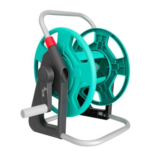 Garden Water Hose Reel,Holds 50-60 Ft of 5/8" Hose - color: Green