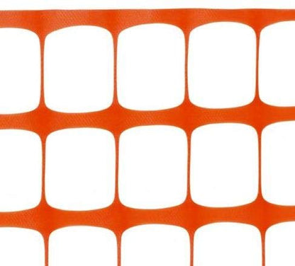 TENAX Guardian Economy Warning Barrier - Orange Mesh Fence Roll, Pallet of 80 Rolls