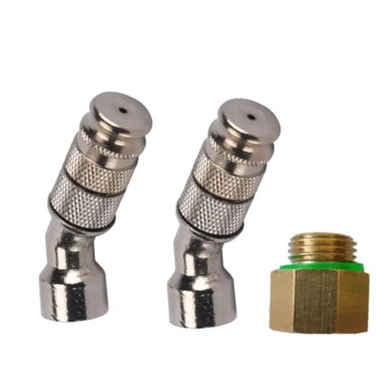 Sprayer Nozzle Tips 2Pcs, Adjustable High‑Pressure Misting Nozzle