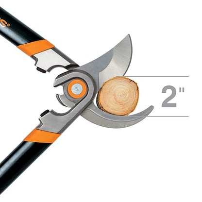 Fiskars 30" Forged Garden Bypass Loppers, 2" Cut Capacity Tree Trimmer - style: 30 in