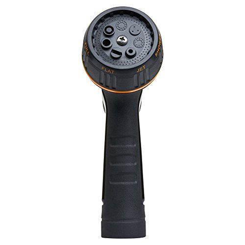 Melnor 65143AMZ Nozzle Bundle, Black, Yellow - size: Multi-Pattern, style: Rear Trigger
