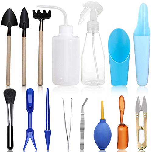 SONGZIMING 15 Pcs Succulent Plant Tools Set