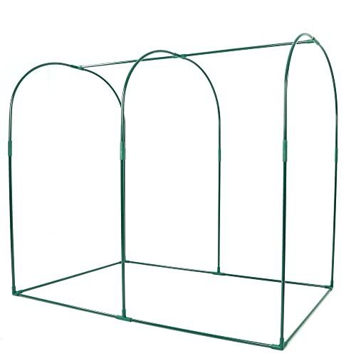 Poray Large Tunnel 73''x37''x61''Plant Netting Cover,5FT Tall Crop Cage Tomato Netting,Pest Guard Cover for Vegetables &Fruits,Durable Gardening Net for Plant and Animal - style: 73*37*61inches Tunnel Net