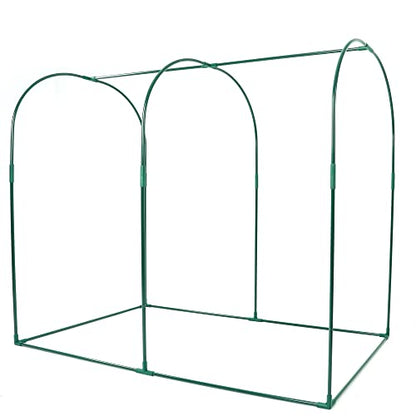 Poray Large Tunnel 73''x37''x61''Plant Netting Cover,5FT Tall Crop Cage Tomato Netting,Pest Guard Cover for Vegetables &Fruits,Durable Gardening Net for Plant and Animal - style: 73*37*61inches Tunnel Net