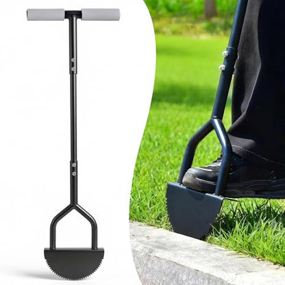 Half Moon Edger, Lawn Edger Tool with T-Grip Handle, 37in