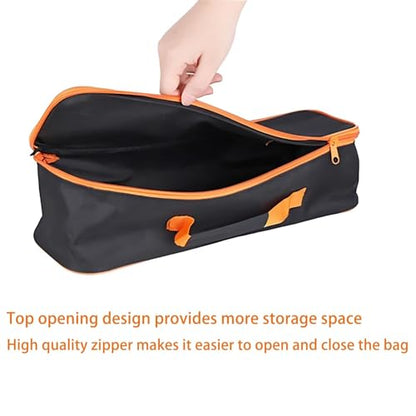 3pack Tool Pouch with Zipper Utility Small Tool Bag for Screw Plier Wrench Screwdriver Mechanic Car Vacuum Men garden Hand Power Tool Storage Organizer (12 Inch) - size: 12 inch-3pcs