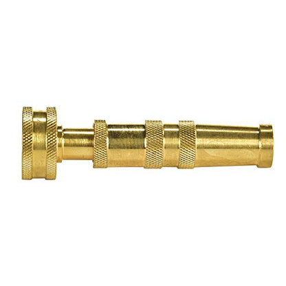 Heavy-Duty Brass Hose Nozzle, Adjustable Twist Hose Nozzle, Jet Sweeper Nozzle, Garden Sprayer - color: Nozzle Twist (1 Pack)