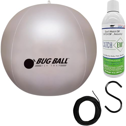 Bug Ball Mosquito Ball Deluxe Complete Kit - Insect Trap, Pack of 2