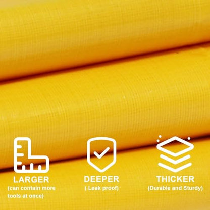 Azureblue Foldable Waterproof Plant Repotting Mat for Indoor Plants, Suitable for House Plants, Succulents, Potting Soil, Portable, Easy to Clean (Extra Large 39.4 x 39.4 (Orange)) - size: Extra Large 39.4 x 39.4" (Orange)